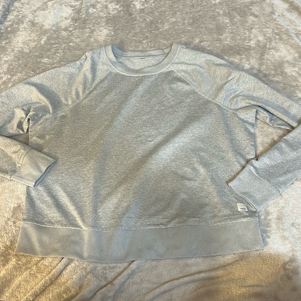 Vuori long sleeve crew top in halo